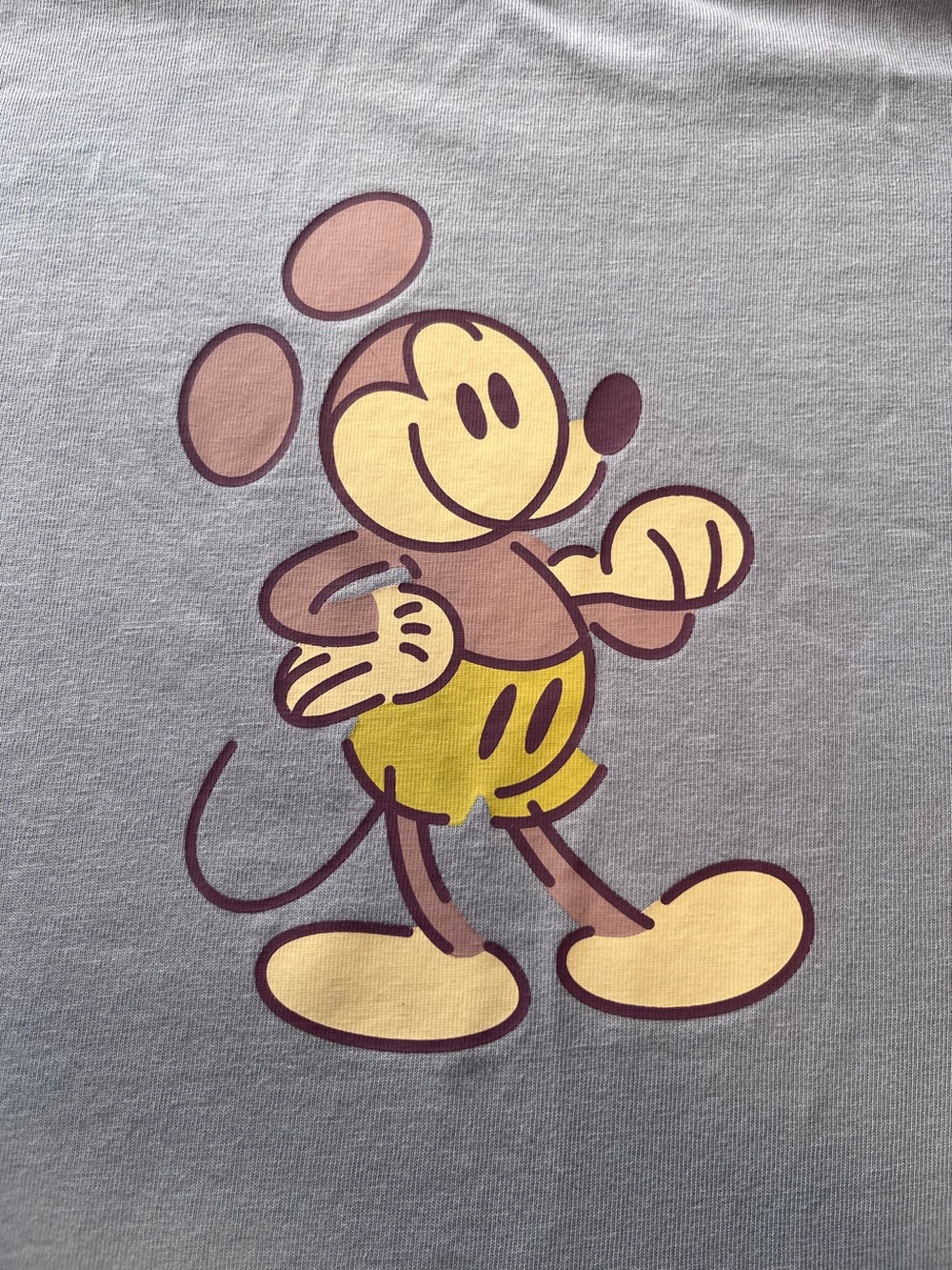 Disney Light Blue Mickey Mouse Graphic Tee